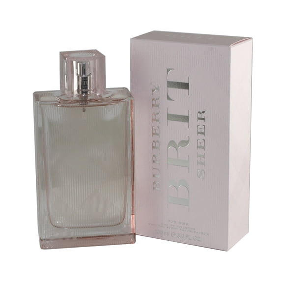 Burberry Brit Sheer Eau De Toilette Spray 3.3 Oz / 100 Ml