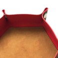 thumbnail image 4 of Bandeja Hexagonal, Alfombrilla de Cuero PU, Caja de Almacenamiento Plegable Portátil de Doble Cara de Tamaño Más Grande para Juegos , Dulces, J , Rojo marrón 10.63x10.63x1.97 pulgadas Soledad Bandeja de dados hexagonal, 4 of 6