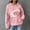 Pink, variant on VISALY Fashion Hoodies Sweatshirts Football Sweatshirts Printed Fashion Pullover with Pockets Long Sleeve Tops Jacket Coat Drawstring Hooded Oversized Sweatshirt Trendy Hoodies Basic Pullover Black L