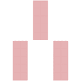 thumbnail image 1 of Estera Yoga Plegable Doble Cara TPE Mat para Picnics () Rosa, 1 of 5