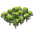thumbnail image 4 of Miangastore Model Railroad Green ABS Plastic 12Pcs 3-16in, 4 of 8
