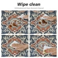thumbnail image 4 of PIKWEEK Antique Oriental Turkish Persian Tablecloth Round Tablecloths Round Table Cover for Circular Table, 4 of 7