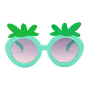 Kids Lovely Strawberry Sunglasses Summer UV400 Protection Glasses Birthday Gift Purple