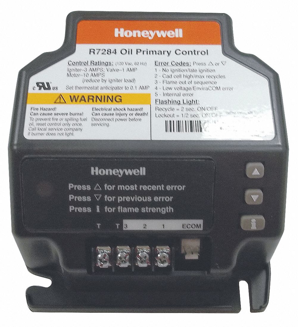 Honeywell R7284B1024 Electronic Oil Primary with 15 seconds lock out