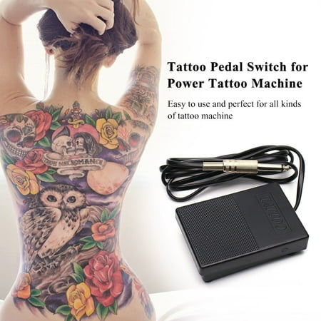 Tattoo Pedal Switch Tattoo Footswitch Control Foot Pedal Foot Switch for Power Tattoo (Best Friend Foot Tattoo Designs)