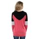 thumbnail image 4 of Sudadera con capucha Onlypuff para mujer, color melocotón, talla S, 4 of 5