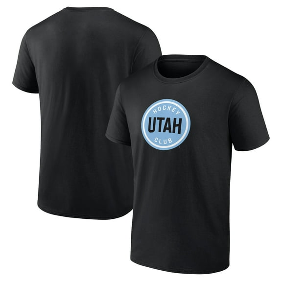 Men's Fanatics Black Utah Mammoth Draft Logo T-Shirt