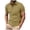 A-Yellow462, variant on Bibifish Mens Polo Shirts Classic Plain Lapel Collar Two Button Shirts Short Sleeve Slim Fit Casual Daily Tops