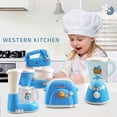 thumbnail image 5 of Kids' Kitchen Toy Set: Mini Electric Can Add Water, Rotation & Lights, Simulated Small Appliance Wall Breaker Fun!, 5 of 5