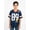 Navy Peony/Burnt Orange, variant on Minecraft Boys’ Short Sleeve Athletic Jersey, Sizes 4–18