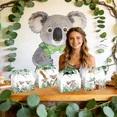 thumbnail image 3 of Summer Jungle-Themed Party Gift Tote Box - Tote Storage Box Suitable for Holiday Parties, Birthday Parties, and Outdoor Picnics, 3 of 8