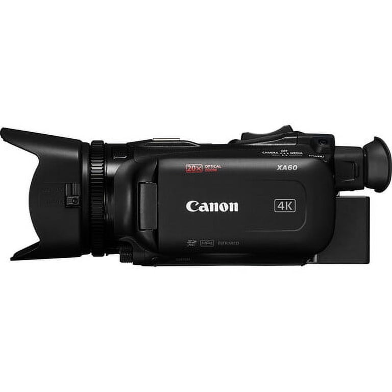 Canon XA60 Professional 4K UHD Camcorder - 25 fps, 21.14 MP, 20x
