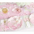 thumbnail image 2 of Assiettes rondes en marbre rose de 9 po, 8 ct, 2 of 2