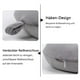 thumbnail image 3 of Acogedora almohada de viaje, perfecta almohada de espuma viscoelástica para el cuello, almohada de apoyo, compacta y ligera, empaquetada rápidamente, almohada para dormir, 3 of 5