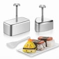 thumbnail image 3 of 3Pack Onigiri Mold Stainless Steel, Musubi Mold Rice Mold Kit, Maker Press, Classic Triangle Rice Ball Maker Sushi Mold, 3 of 5