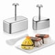thumbnail image 3 of 3Pack Onigiri Mold Stainless Steel, Musubi Mold Rice Mold Kit, Maker Press, Classic Triangle Rice Ball Maker Sushi Mold, 3 of 5