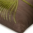 thumbnail image 6 of Pillow Covers, Pillowcase&nbsp;With Zipper, Pillow Covers 22x22 inch (55x55 cm) Brown, Cotton Throw Pillow Covers, Handmade Pillow Covers, Modern, Floral - Together We Grow, 6 of 10