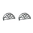 thumbnail image 4 of Soporte de papel para comedor Matsuzay Negro 2piezas, 4 of 6