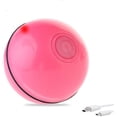 thumbnail image 1 of Balle Interactive Intelligente de Jouet pour Chat Boule de Roulement Automatique pour Jouet Rechargeable USB pour Chat Animal de Compagnie avec la Boule de Rotation de Lumière LED 360 Degrés (Rouge), 1 of 5