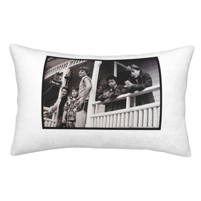 Fundas de almohada de The Goonies, fundas de almohada mullidas súper suaves y acogedoras con cremallera, 20 x 30 pulgadas, dormitorio, sofá, sillón, funda de almohada para todas las estaciones