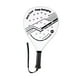 thumbnail image 1 of Raqueta de pádel para principiantes, entrenamiento, ligera, Power Sports, raqueta de tenis EPE Core en blanco y negro, 1 of 9