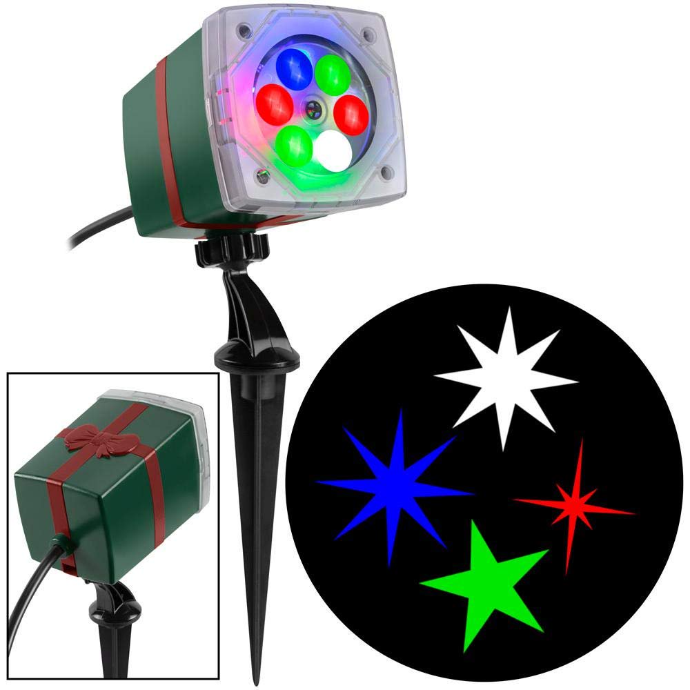 LightShow RGBW Christmas LightShow Projection WhirlAMotionStars LED