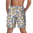 thumbnail image 2 of Lsque Mens Swim Trunks Cute Rabbit Pattern - Bathing Suit Compression Liner - Beach Swim Shorts Swimwear - (S-3XL) - Stretch Quick Dry -Large, 2 of 9