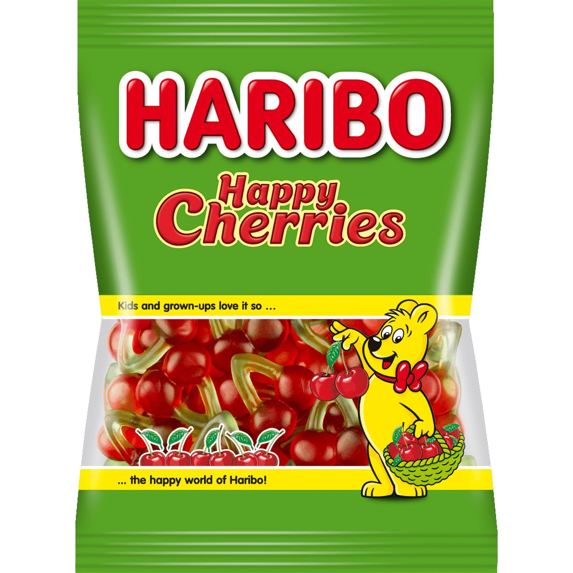 Haribo Gummi Happy Cherries - TWO PACK - 5oz Bags Cherry FREE SHIPPING
