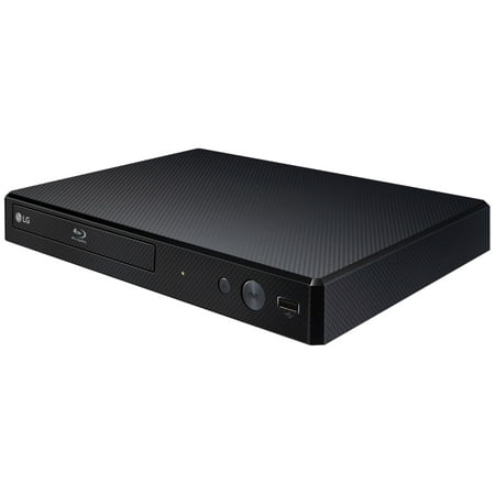 LG - Streaming Audio Wi-Fi Built-In Blu-ray Player - Black