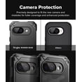 thumbnail image 3 of HZXC-Rugged Gear Compatible with Google Pixel 9a Case, Rugged Shockproof Firm Grip Non-Slip Scratch Resistant Shockproof Bumper Protective Phone Cover - Black, 3 of 4