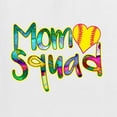 thumbnail image 2 of Wild Bobby, Colorful Tennis Mom Squad, Sports, Women Slim Fit Junior Tee, White, X-Large, 2 of 4