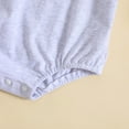 thumbnail image 4 of Odeerbi Toddler Romper Baby Boys Girls Independence Day Clothes Kids Fashion Cute Short Sleeve 2025 Casual Romper Gray, 4 of 9