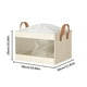 thumbnail image 2 of Bolsas de almacenamiento plegables con cordón | Organizador de ropa de gran capacidad para armario, clóset y dormitorio | Caja de tela portátil para edredones, mantas y ropa de temporada |, 2 of 2