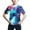 Light Blue, variant on Odeerbi 4-16Y Teen Boys Tie-dye Print Cotton T-Shirt Fashion Children's Colorful Digital Printing Shirts Summer Loose Short Sleeve Tops Purple