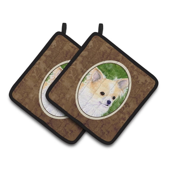 Caroline's Treasures Chihuahua Pair of Pot Holders