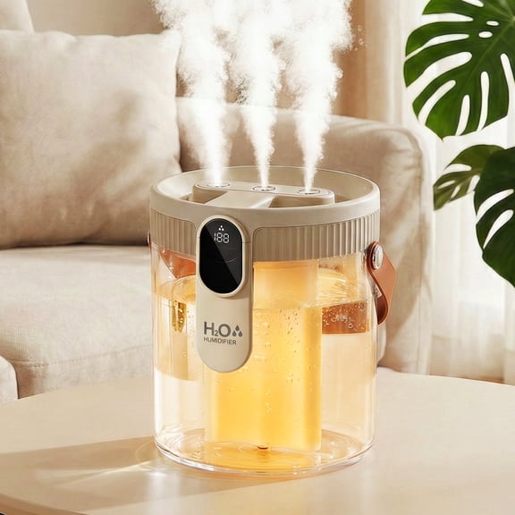 Skdwakiz Humidifier for Room, 1.5L Cool Mist Top Fill Air Humidifier with 3 Mist Modes & Night Light, 25dB Quiet Portable Ultrasonic Humidifiers for Home, Bedroom