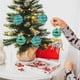 thumbnail image 5 of Christmas Decorations 9 Piece Flocked Christmas Balls Christmas Decoration SetMultiple Styles Of Christmas Tree Decorations Can Also Be Used For Other Party, 5 of 6
