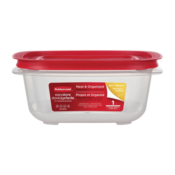 Rubbermaid Home Rubbermaid Easy Find Lids Food Storage Container - Pack of 2