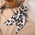 thumbnail image 1 of Bandas para el pelo de cinta larga elástica de satén con estampado de flores de moda bohemia, bufanda para cola de caballo, lazo para el pelo, accesorios para el cabello para mujer Tan Jianjun unisex, 1 of 2