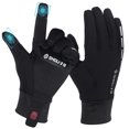 thumbnail image 1 of Bicicleta Guantes impermeables para pantalla táctil Deporte Ciclismo Fleece Calentador de manos (Negro XL) Ehuebsd Para Eestrenar, 1 of 1