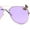 Gold - Purple, variant on Kids Size Girls Butterfly Metal Jewel Pin Aviator Sunglasses Gold - Purple