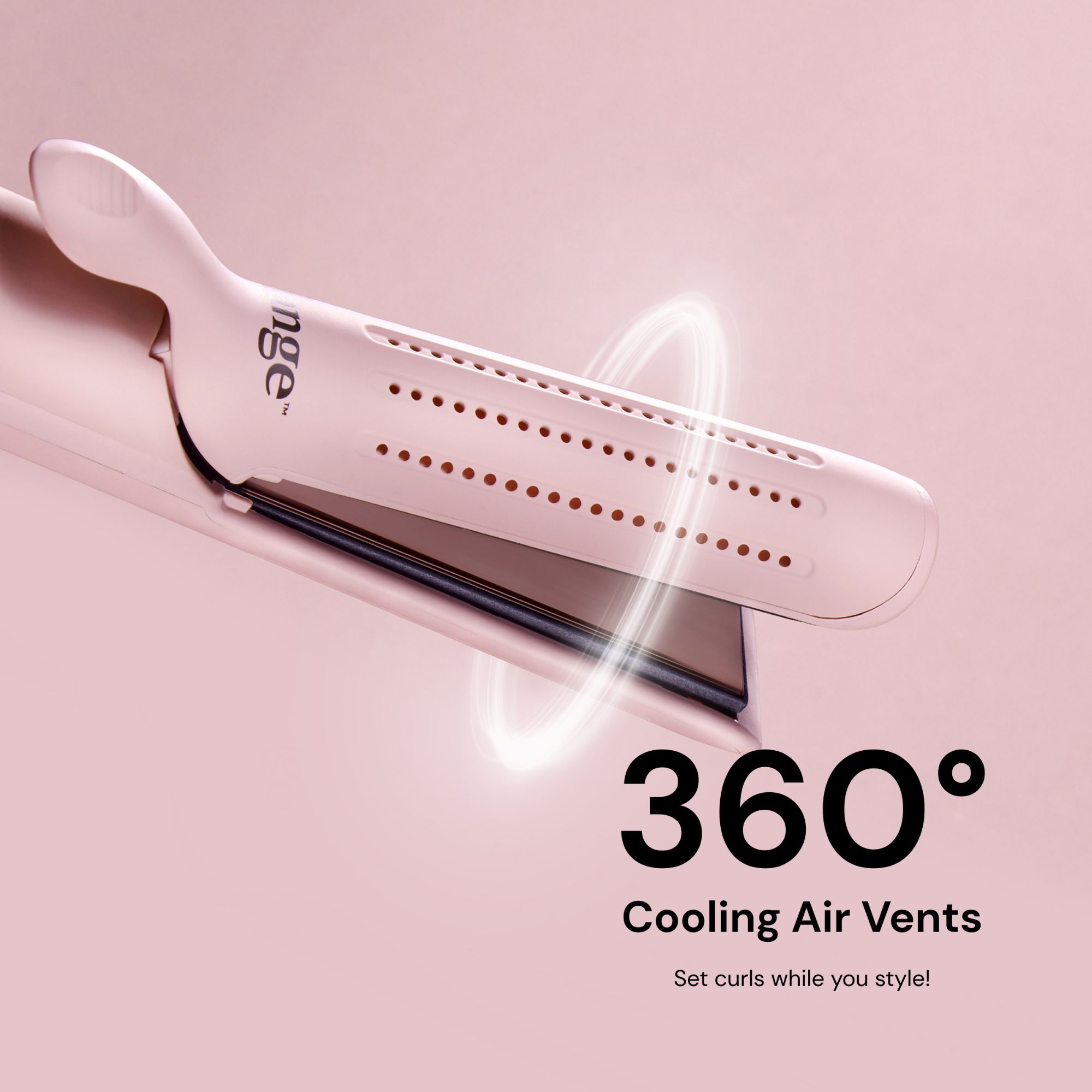 L'ange Hair Le Duo 360° Airflow Styler, Pink photo 2