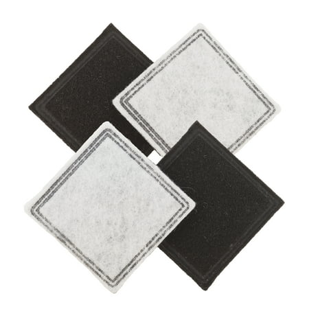 Pet Fountain - Premier Pet Replacement Carbon Filters for Pet Fountains - Removes Bad Tastes and Odors - Pack of 4