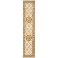 thumbnail image 4 of SAFAVIEH Naples Rothesay Oriental Wool Area Rug, Ivory/Caramel, 2'6" x 4'6", 4 of 8