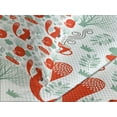 thumbnail image 4 of Ambesonne Animal Quilted Bedspread Set 3 Pcs, Squirrel and Fox Woods Tea, King Size, Reseda Green Dark Brown, 4 of 5