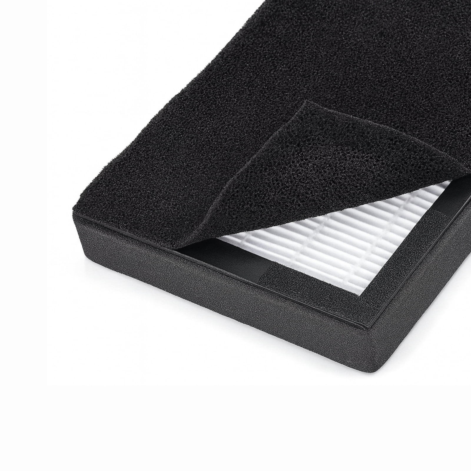 Nispira True HEPA Filter C Replacement for Germ Air Purifier FLT5000 AC5000 AC5250 Black Decker BXAP040 BXAP250 Idylis IAP-GG-125 2 Packs