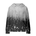 thumbnail image 6 of Mercatoo 𝗛oodie Girls Oversized Crewneck Sweatshirts Casual Hooded Flower Gradient 𝗛oodie Clothes Fall Fashion Outfits, 6 of 7