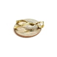 thumbnail image 6 of New 14k yellow Gold tiny wishbone pendant lucky good luck gift fine jewelry 0.5g, 6 of 12