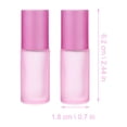 thumbnail image 2 of HEMOTON 6Pcs Perfume Glass Containers Refillable Essential Oil Perfume Roller Bottles, 2 of 8