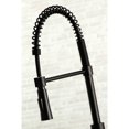 thumbnail image 4 of Gourmetier LS8670CTL Continental Single-Handle Deck-Mount Pre-Rinse Kitchen Faucet, Matte Black, 4 of 9